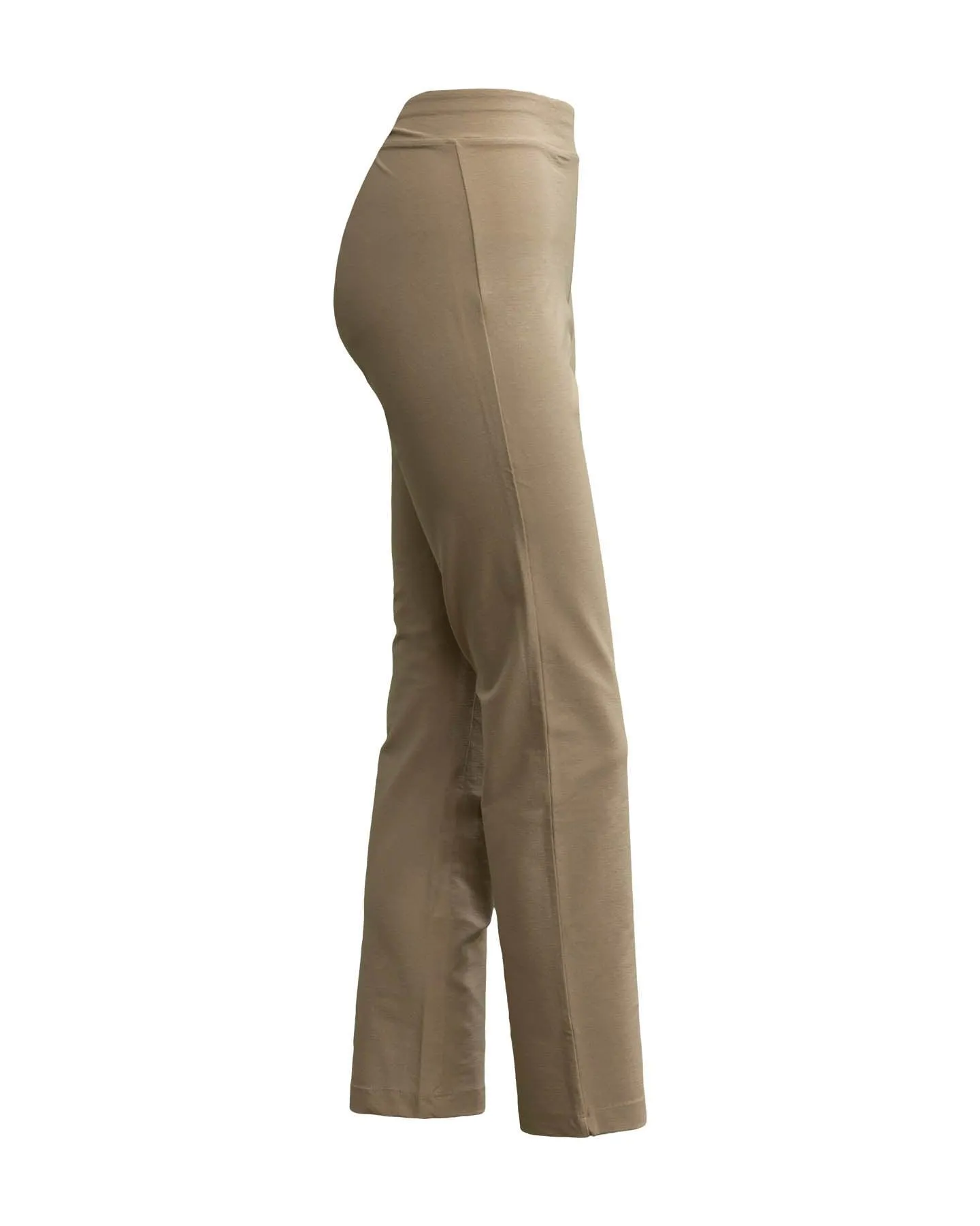 Washable Stretch Crepe Slim Pant