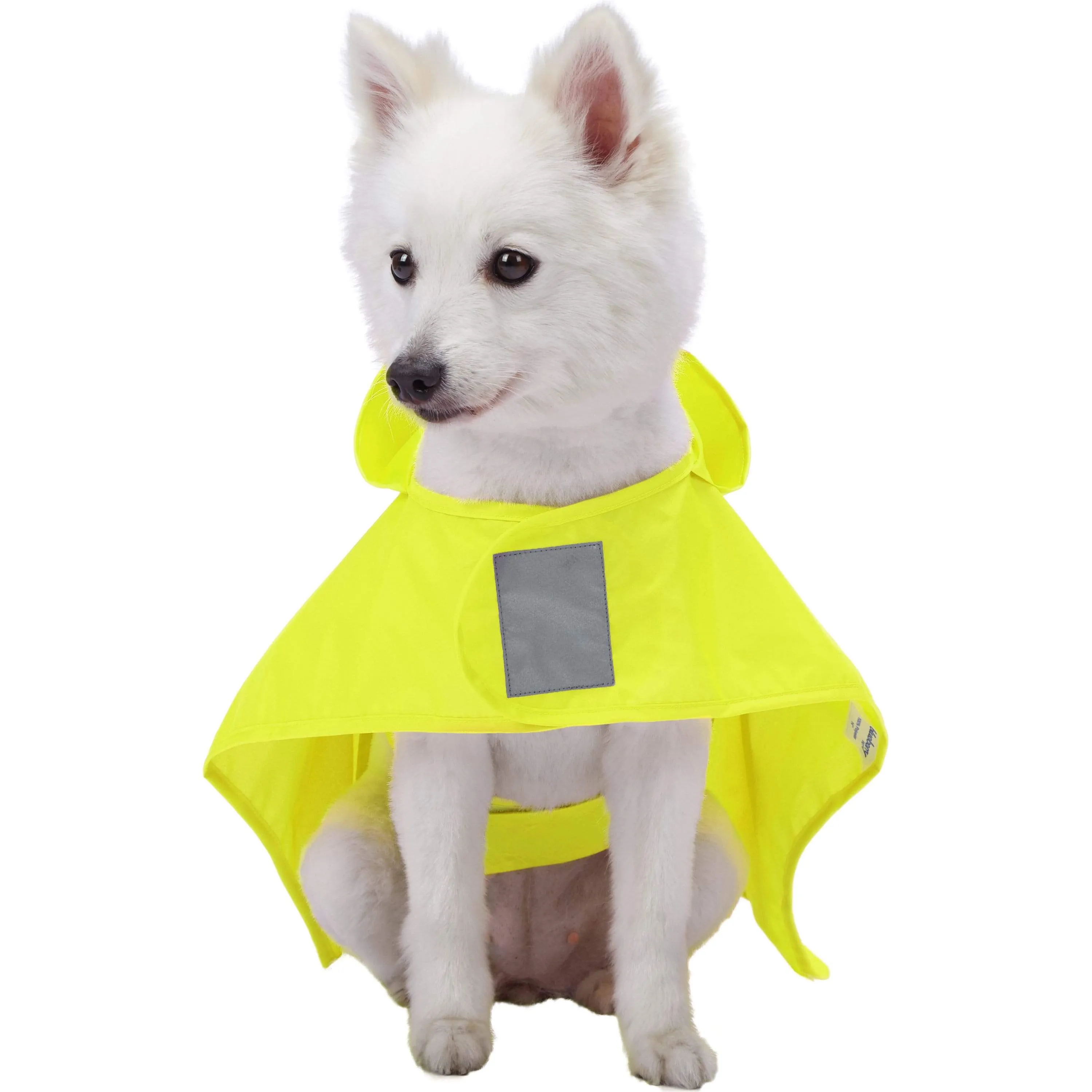 Water Repellent Reflective Dog Rain Poncho for Pets