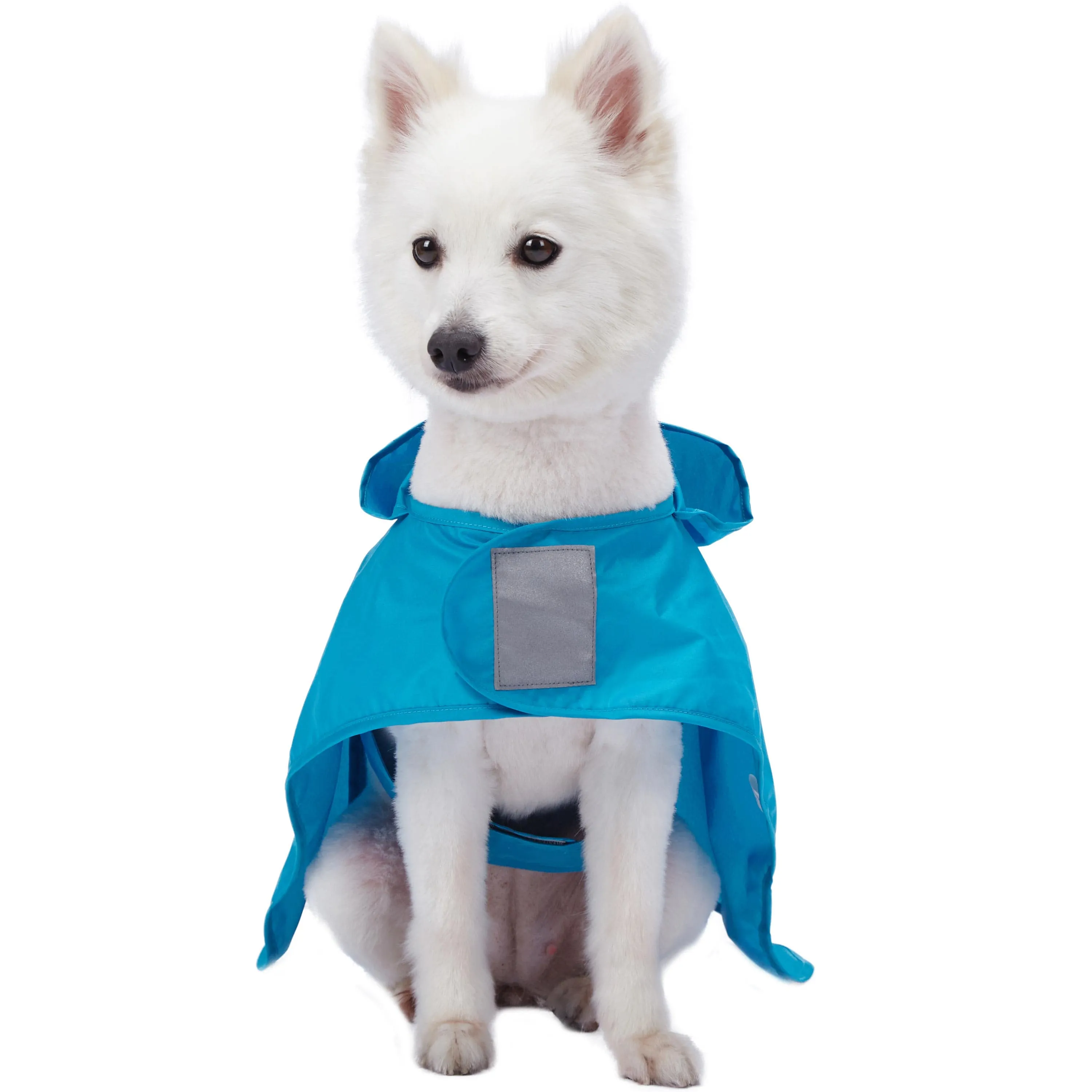 Water Repellent Reflective Dog Rain Poncho for Pets