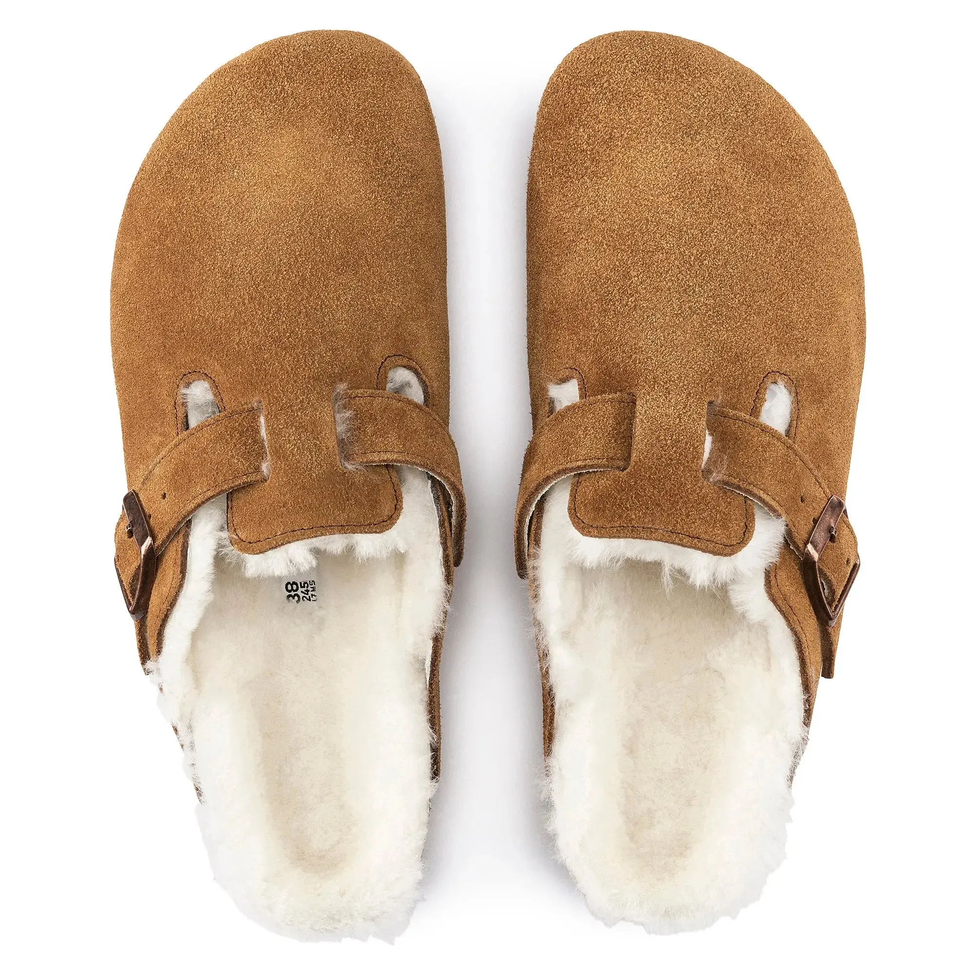 Women’s Birkenstock Boston Shearling – Cozy Suede Clog with Plush Lining