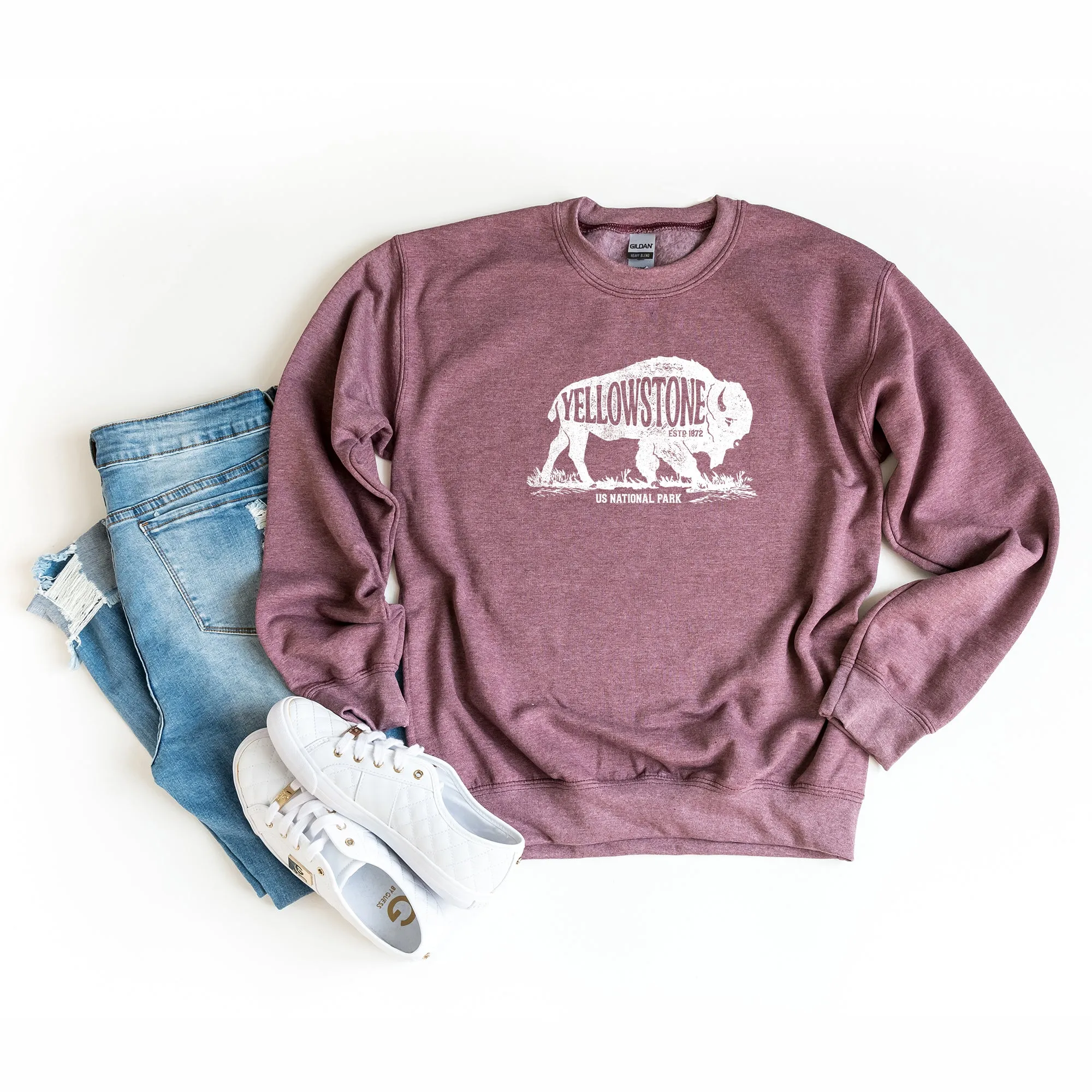 Yellowstone Bison | Sweatshirt