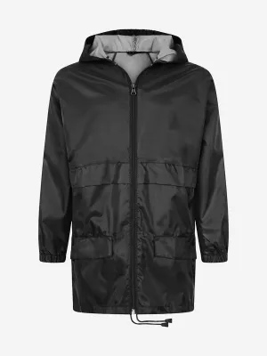 Zeco Kids School Cagoule In A Bag in Black